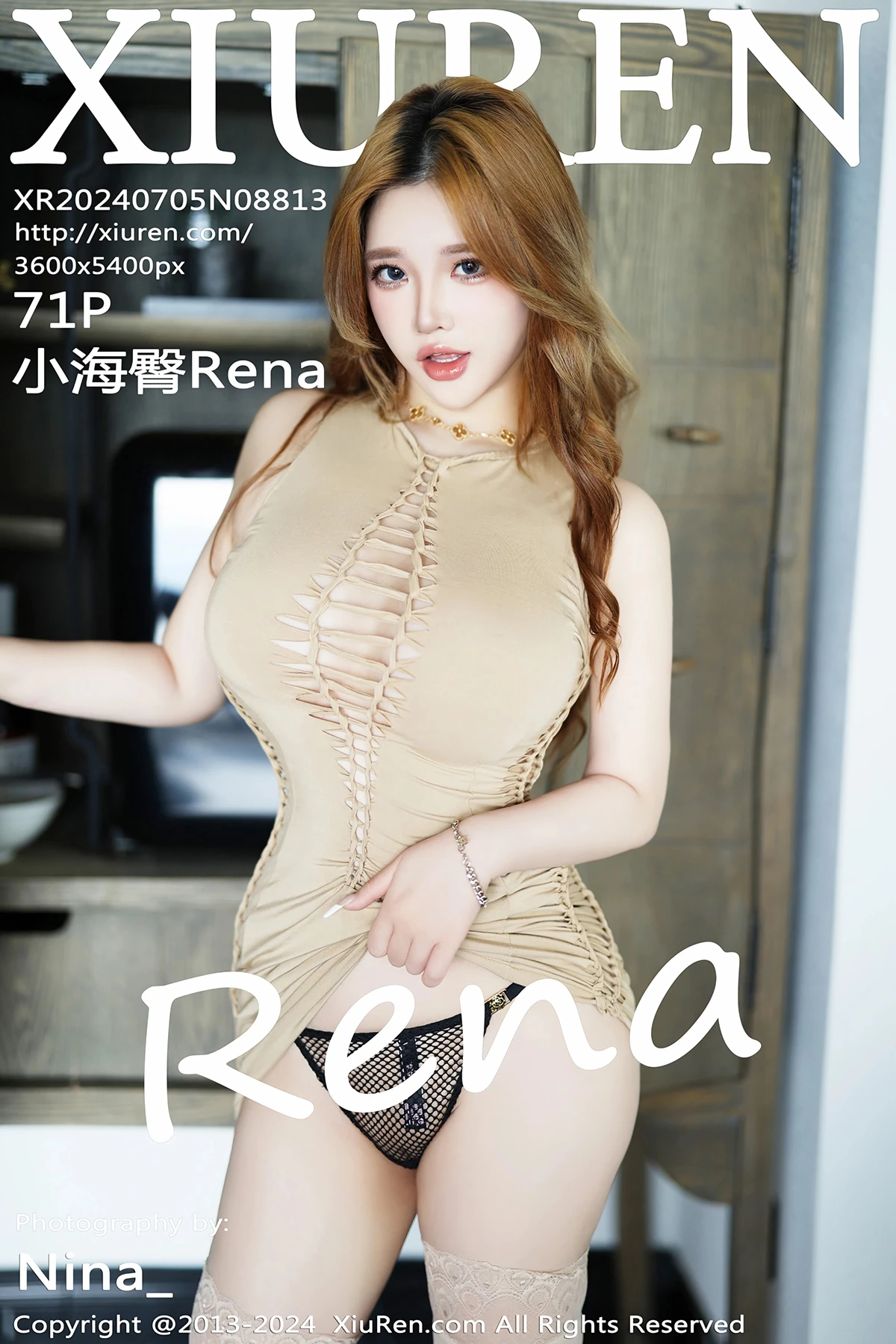 [XiuRen] 2024.07.05 No.8813 Small sea bottom Rena#[72P]-1