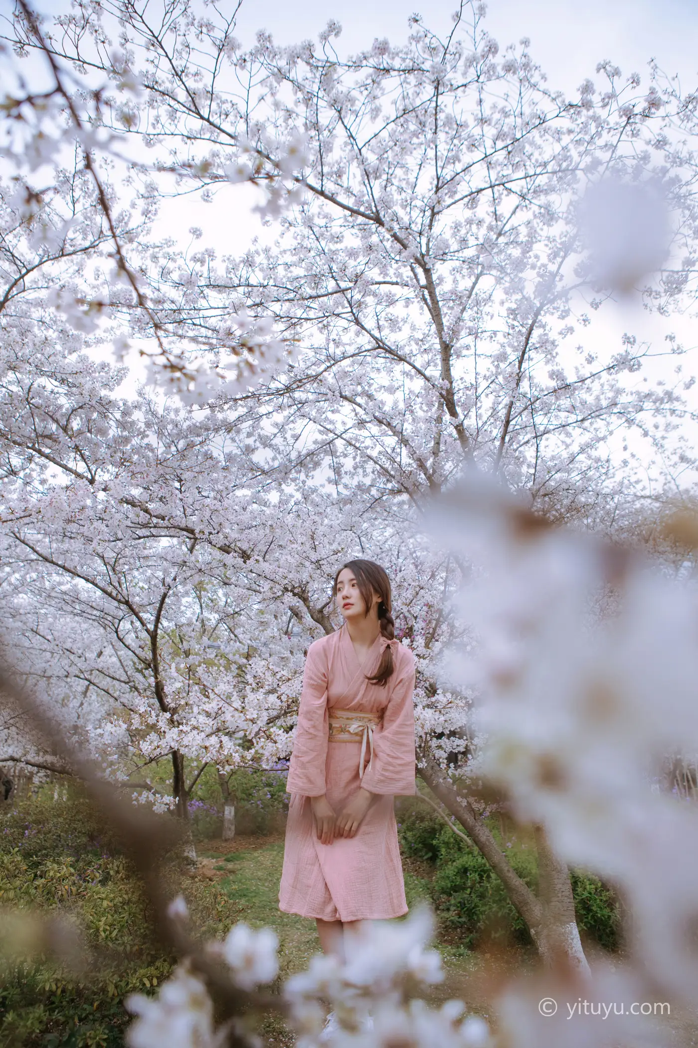 [YITUYU] 2021.05.19 Vol.057 – The wind is getting warmer and the cherry blossoms will be blooming A little April#[24P]-21